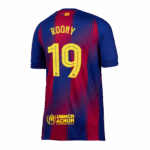 ROONY #19 Barcelona Home Soccer Jersey 2025/26 - UCL - Image 3