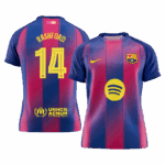RASHFORD #14 Barcelona Home Soccer Jersey 2025/26 - UCL