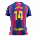RASHFORD #14 Barcelona Home Soccer Jersey 2025/26 - UCL - Image 2