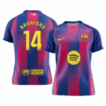 RASHFORD #14 Barcelona Home Soccer Jersey 2025/26
