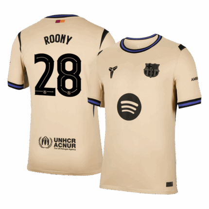 ROONY #28 Barcelona Away Soccer Jersey 2025/26