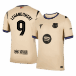 LEWANDOWSKI #9 Barcelona Away Soccer Jersey 2025/26 -UCL