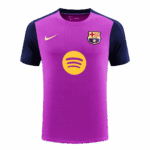 Barcelona Pre-Match Soccer Jersey 2025/26 Purple - Image 4