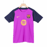 Barcelona Pre-Match Soccer Jersey 2025/26 Purple - Image 5