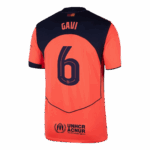 GAVI #6 Barcelona Third Away Soccer Jersey 2025/26 -UCL - Image 3