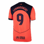 LEWANDOWSKI #9 Barcelona Third Away Soccer Jersey 2025/26 -UCL - Image 3