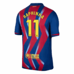 RAPHINHA #11 Barcelona Fourth Away Soccer Jersey 2025/26 - Image 3
