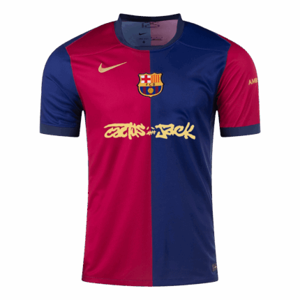 Barcelona X Travis Scott Home Soccer Jersey