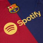 RAPHINHA #11 Barcelona Home Soccer Jersey -UCL - Image 7