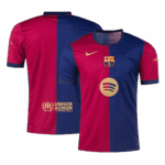 Barcelona Home Soccer Jersey - Spotify Logo Without Text - Image 3