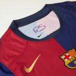 Barcelona Home Soccer Jersey - Spotify Logo Without Text - Image 7