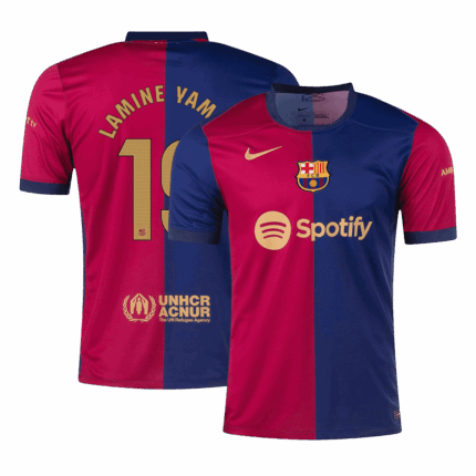LAMINE YAMAL #19 Barcelona Home Soccer Jersey