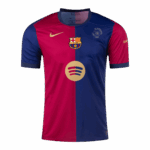 Barcelona Home Soccer Jersey -125th Anniversary (Spotify Logo Without Text)