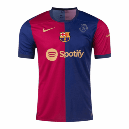 Barcelona Home Soccer Jersey -125th Anniversary