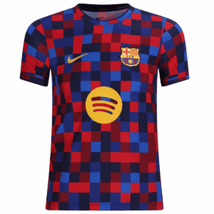 711135_1 Barcelona Pre-Match Soccer Jersey 2026/27 Red&Blue