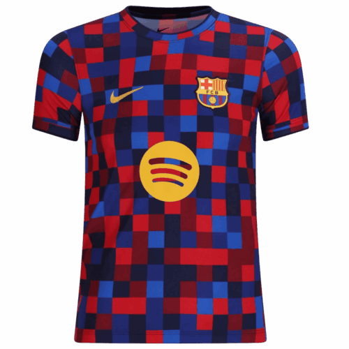Barcelona Pre-Match Soccer Jersey 2026/27 Red&Blue