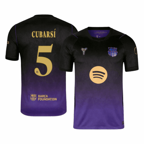 CUBARSÍ #5 Barcelona Away Soccer Jersey 2026/27 -UCL