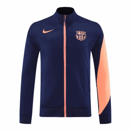 Barcelona Track Jacket 2025/26 - Navy&Orange