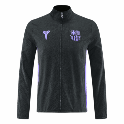 Barcelona Windbreaker Jacket 2025/26 - Black