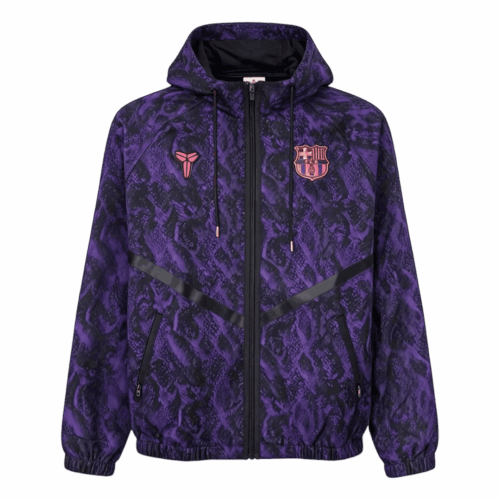 Barcelona Away Hoodie Jacket 2026/27 - Purple