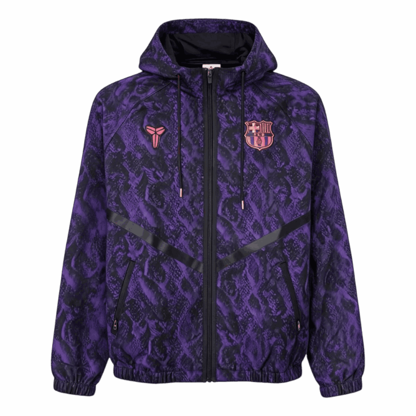Barcelona Away Hoodie Jacket 2026/27 - Purple