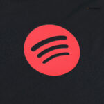 Barcelona Away Kids Soccer Jerseys Kit - Spotify Logo Without Text