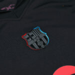 Barcelona Away Kids Soccer Jerseys Kit - Spotify Logo Without Text