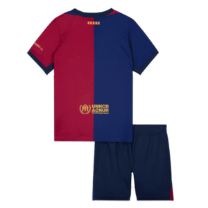 Barcelona X Travis Scott Home Kids Soccer Jerseys Kit 2024/25