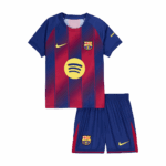 Barcelona Home Kids Soccer Jerseys Kit 2025/26