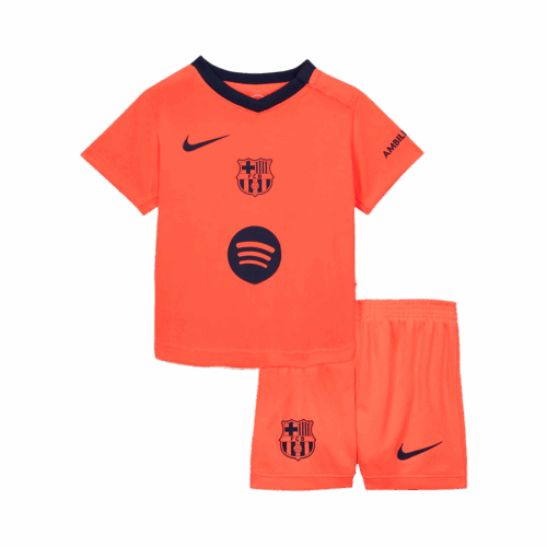 Barcelona Third Away Kids Soccer Jerseys Kit 2025/26