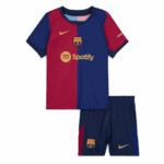 Barcelona Home Kids Soccer Jerseys Kit