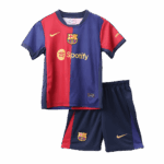 Barcelona Home Kids Soccer Jerseys Kit - Image 5