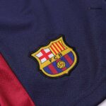 Barcelona Home Kids Soccer Jerseys Kit - Spotify Logo Without Text - Image 13