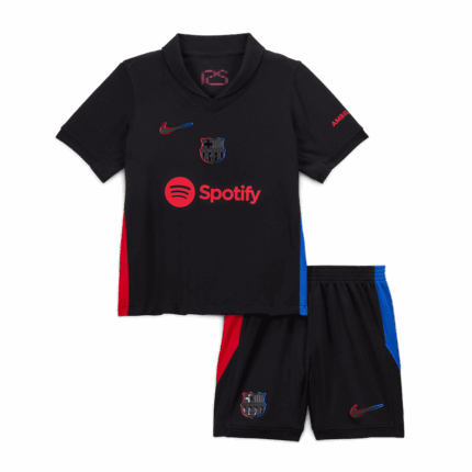 Barcelona Away Kids Soccer Jerseys Kit