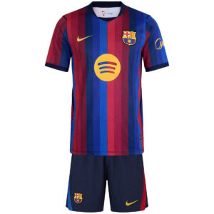 Barcelona Home Kids Soccer Jerseys Kit 2026/27