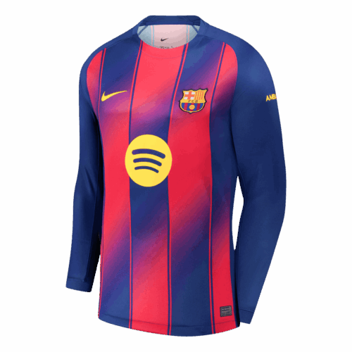 Barcelona Home Long Sleeve Jersey 2025/26