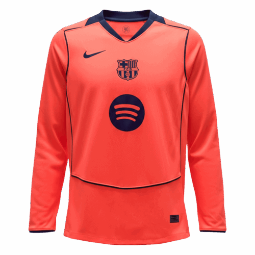 Barcelona Third Away Long Sleeve Jersey 2025/26