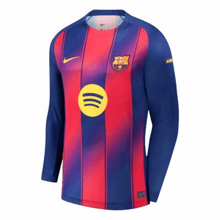 Barcelona Home Long Sleeve Jersey 2025/26