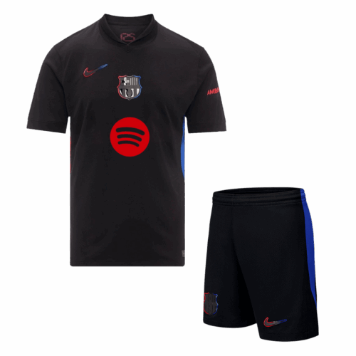Barcelona Away Jerseys Kit - Spotify Logo Without Text