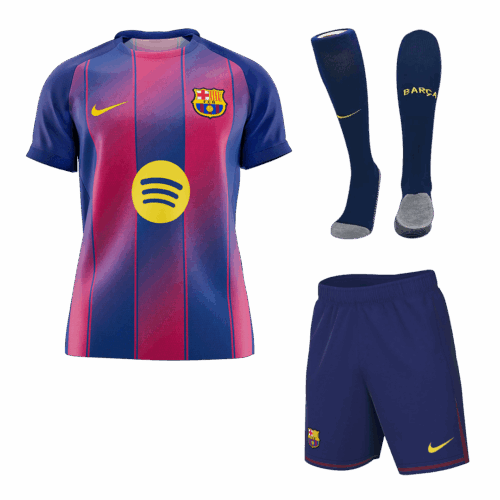Barcelona Home Jerseys Full Kit 2025/26