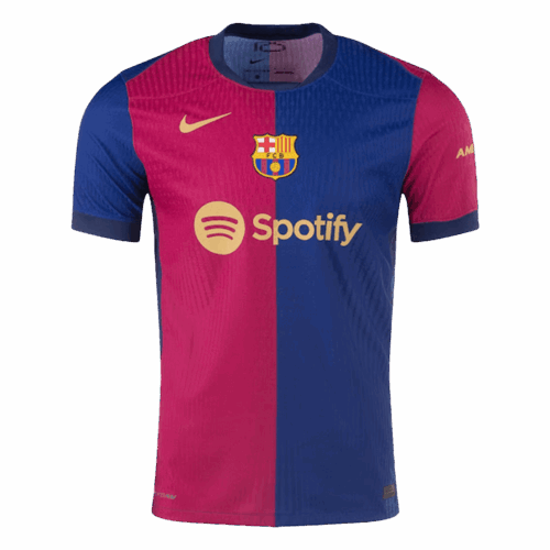 Barcelona Home Authentic Soccer Jersey
