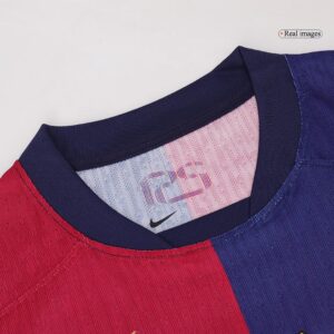 LAMINE YAMAL #19 Barcelona Home Authentic Soccer Jersey - Image 2