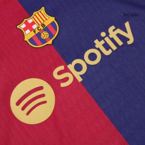 LAMINE YAMAL #19 Barcelona Home Authentic Soccer Jersey - Image 5