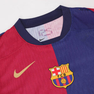 LAMINE YAMAL #19 Barcelona Home Authentic Soccer Jersey - Image 6