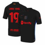 LAMINE YAMAL #19 Barcelona Away Authentic Soccer Jersey- UCL