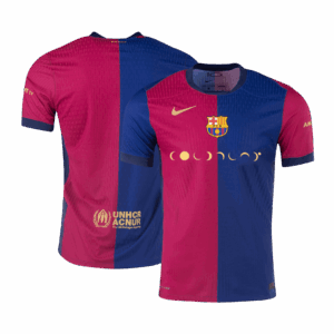 Barcelona Home Authentic Soccer Jersey - COLDPLAY - Image 17