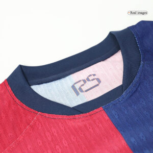 F.DE JONG #21 Barcelona Home Authentic Soccer Jersey - Spotify Logo Without Text - Image 2