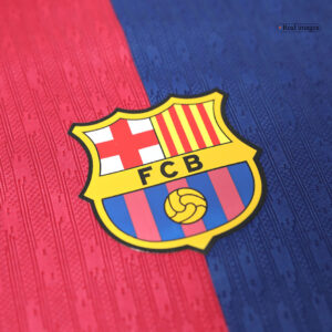 GAVI #6 Barcelona Home Authentic Soccer Jersey - Spotify Logo Without Text - Image 3