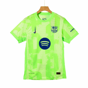 Barcelona Third Away Authentic Soccer Jersey -（Spotify Logo Without Text） - Image 5