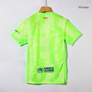 Barcelona Third Away Authentic Soccer Jersey -（Spotify Logo Without Text） - Image 6